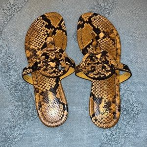 EUC TORY BURCH MILLER SANDALS